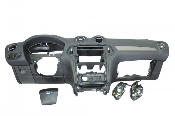 KIT AIRBAG| FORD- QXBA|INCLUYE SALPICADERO CON AIRBAG ACOMPAÑANTE 1 CONECTOR 6G9N042A94CE CON AIRBAG RODILLA 1 CONECTOR Y AIRBAG