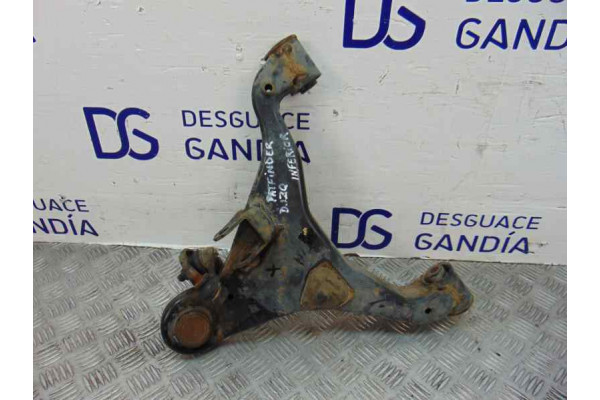 BRAZO SUSPENSION INFERIOR DELANTERO IZQUIERDO| NISSAN- 2.5 DCI 174CV 2488CC|YD25DDTI - 2005