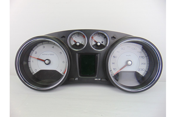 CUADRO INSTRUMENTOS| PEUGEOT- 1.6 16V 120CV 1598CC|9665107580 110832 KM - 2009