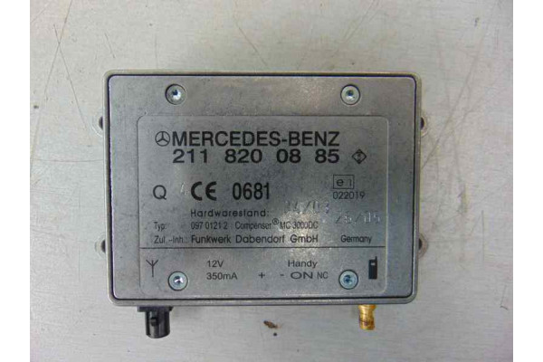 ANTENA| MERCEDES-BENZ- E 320 CDI 4-MATIC (211.089) 224CV 2987CC|2118200885 - 2005
