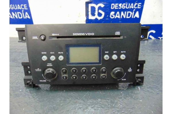 SISTEMA AUDIO / RADIO CD| SUZUKI- F9Q| - 2005