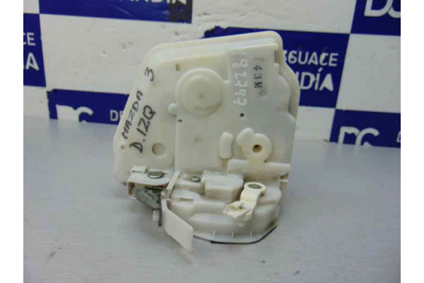 CERRADURA PUERTA DELANTERA IZQUIERDA| MAZDA- 1.6 MZR 105CV 1598CC|7 PIN - 2012