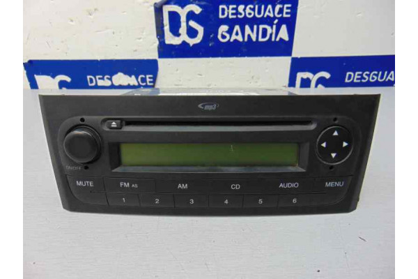 SISTEMA AUDIO / RADIO CD| FIAT- 1.3 D MULTIJET 75CV 1248CC|7354918880 - 2012