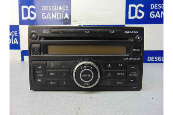 SISTEMA AUDIO / RADIO CD| NISSAN- YD25DDTI|28185EB40A - 2005