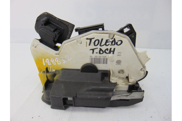 CERRADURA PUERTA TRASERA DERECHA  SEAT TOLEDO IV  1.6 TDI 105CV 1598CC 2014 5E0839016A