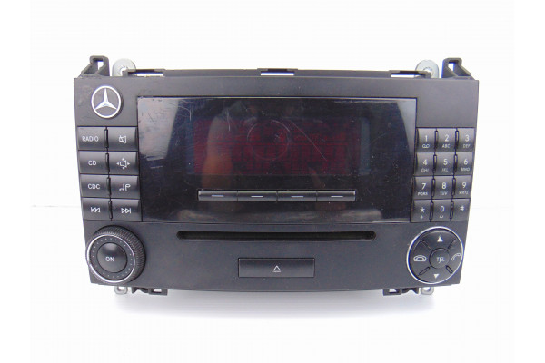 SISTEMA AUDIO / RADIO CD  MERCEDES-BENZ CLASE A  A 200 TURBO (169.034, 169.334) 193CV 2034CC 2006 A1698206189