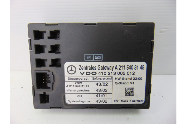 MODULO ELECTRONICO  MERCEDES-BENZ CLASE E  E 320 (211.065) 224CV 3199CC 2002 A2115403145