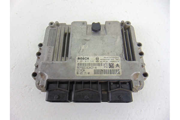 CENTRALITA MOTOR UCE| PEUGEOT- 8HZ|9662517180 EDC16C34 0281012526  - 2007