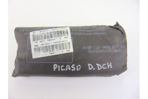 AIRBAG LATERAL DERECHO| CITROEN- RHB|9655047580 ASIENTO - 2011