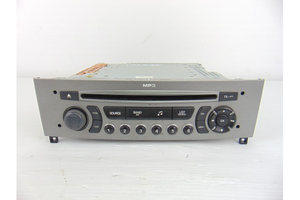 SISTEMA AUDIO / RADIO CD| PEUGEOT- 5FW|96660458XH - 2009