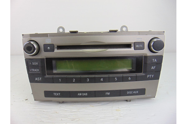 SISTEMA AUDIO / RADIO CD| TOYOTA- 1ADFTV|8612005190 - 2011