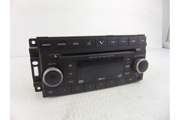 SISTEMA AUDIO / RADIO CD| JEEP- 642980|05064927AF - 2007