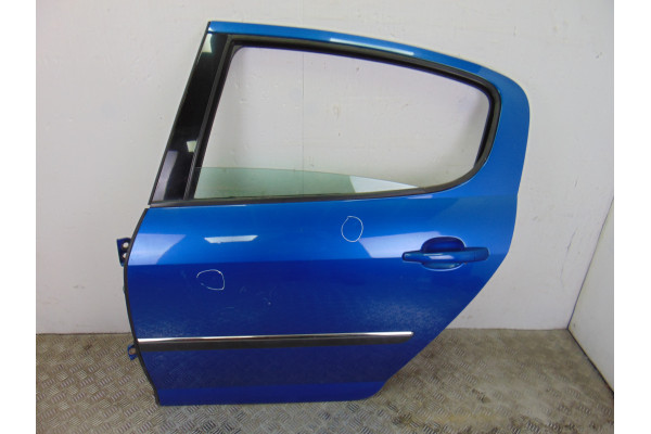 PUERTA TRASERA IZQUIERDA  PEUGEOT 407  2.0 136CV 1997CC 2005 AZUL