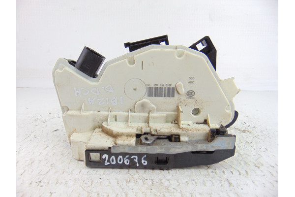 CERRADURA PUERTA DELANTERA DERECHA| SEAT- CAY|5N1837016F 6 PIN - 2015