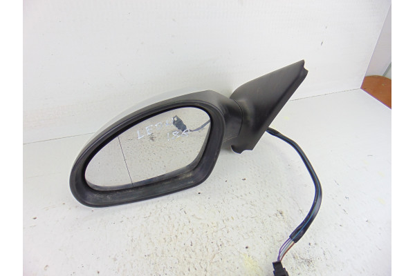 RETROVISOR IZQUIERDO  SEAT LEON  1.6 16 V 105CV 1598CC 2003 PLATA