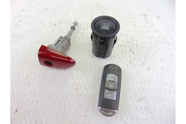 ANTIRROBO / LLAVE CONTACTO| MAZDA- SH|INCLUYE LLAVE BOMBILLO Y BOTON START/STOP - 2014