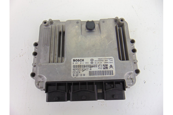 CENTRALITA MOTOR UCE  PEUGEOT 407  1.6 HDI 110 109CV 1560CC 2006 9662213380