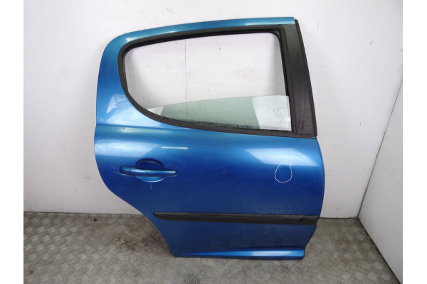 PUERTA TRASERA DERECHA| PEUGEOT- 1.4 16V 95CV 1397CC|AZUL INCLUYE ELEVALUNAS Y CERRADURA *LOS ACCESORIOS NO ESTAN GARANTIZADOS N