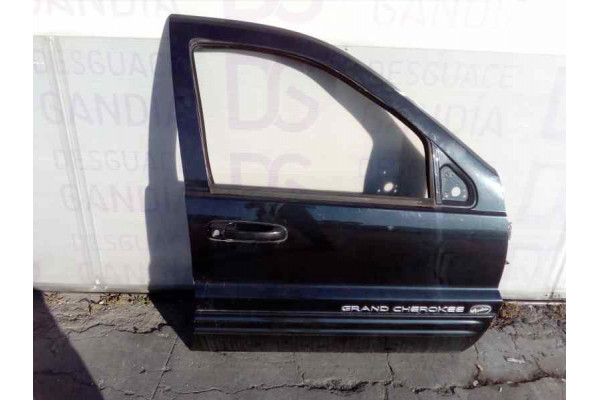 PUERTA DELANTERA DERECHA  JEEP GRAND CHEROKEE II  2.7 CRD 4X4 163CV 2685CC 2003 NEGRO