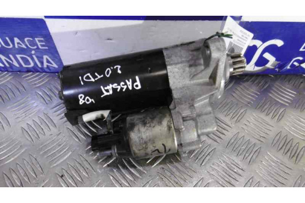 MOTOR ARRANQUE  VOLKSWAGEN PASSAT CC  2.0 TDI 140CV 1968CC 2010 02E911024A