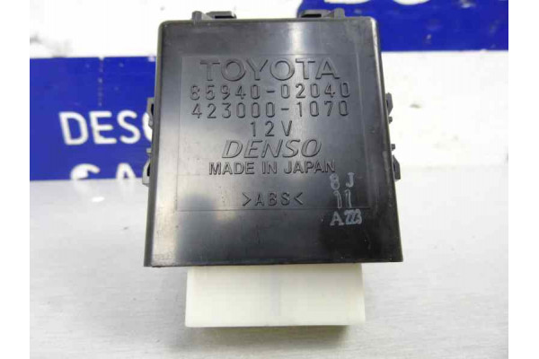 RELE| TOYOTA- 2.0 D-4D (ADE186_) 124CV 1998CC|8594002040 4230001070 - 2007