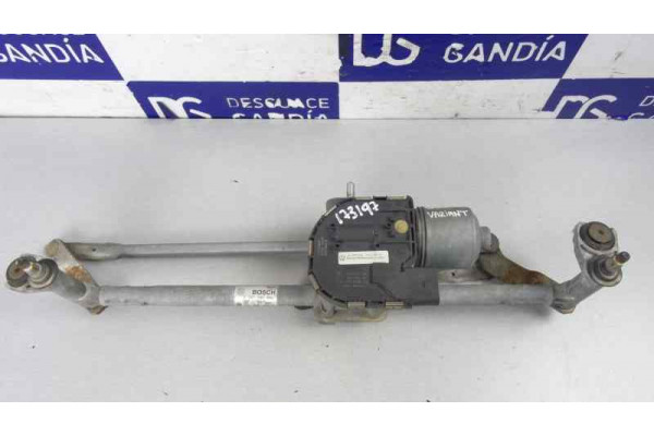 MOTOR LIMPIA DELANTERO| VOLKSWAGEN- 2.0 TDI 140CV 1968CC|1K19551119E 1397220501 4 PIN - 2007