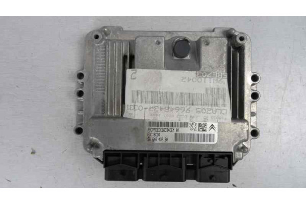 CENTRALITA MOTOR UCE| PEUGEOT- 9HZDV6TED4|9664843780 EDC16C34  - 2009