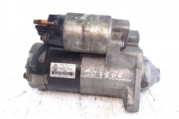 MOTOR ARRANQUE| RENAULT- K9K|8200584675A M000T87881 12 DIENTES - 2007