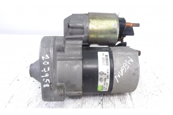 MOTOR ARRANQUE  RENAULT MEGANE I CLASSIC  1.6 16V (LA00, LA04, LA0B, LA11, LA16, LA19, LA1J, LA1K,... 107CV 1598CC 2001 D7E22